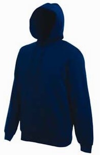 113A06L  SUDADERA AZUL GORRO L