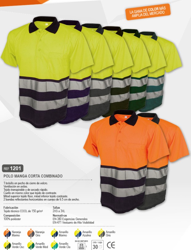 116040  Ikuspen handiko Nikia  Fluo 2Reflec  S--3XL