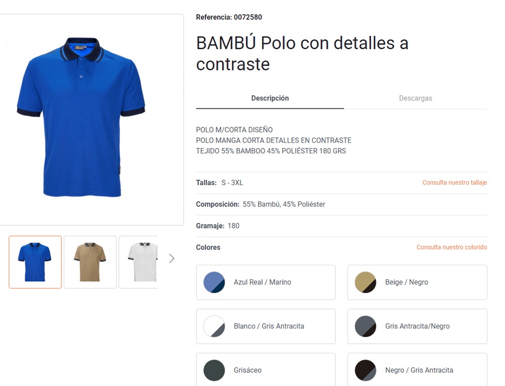 116110  NIKI BAMB&Uacute; 72580 Polo contraste