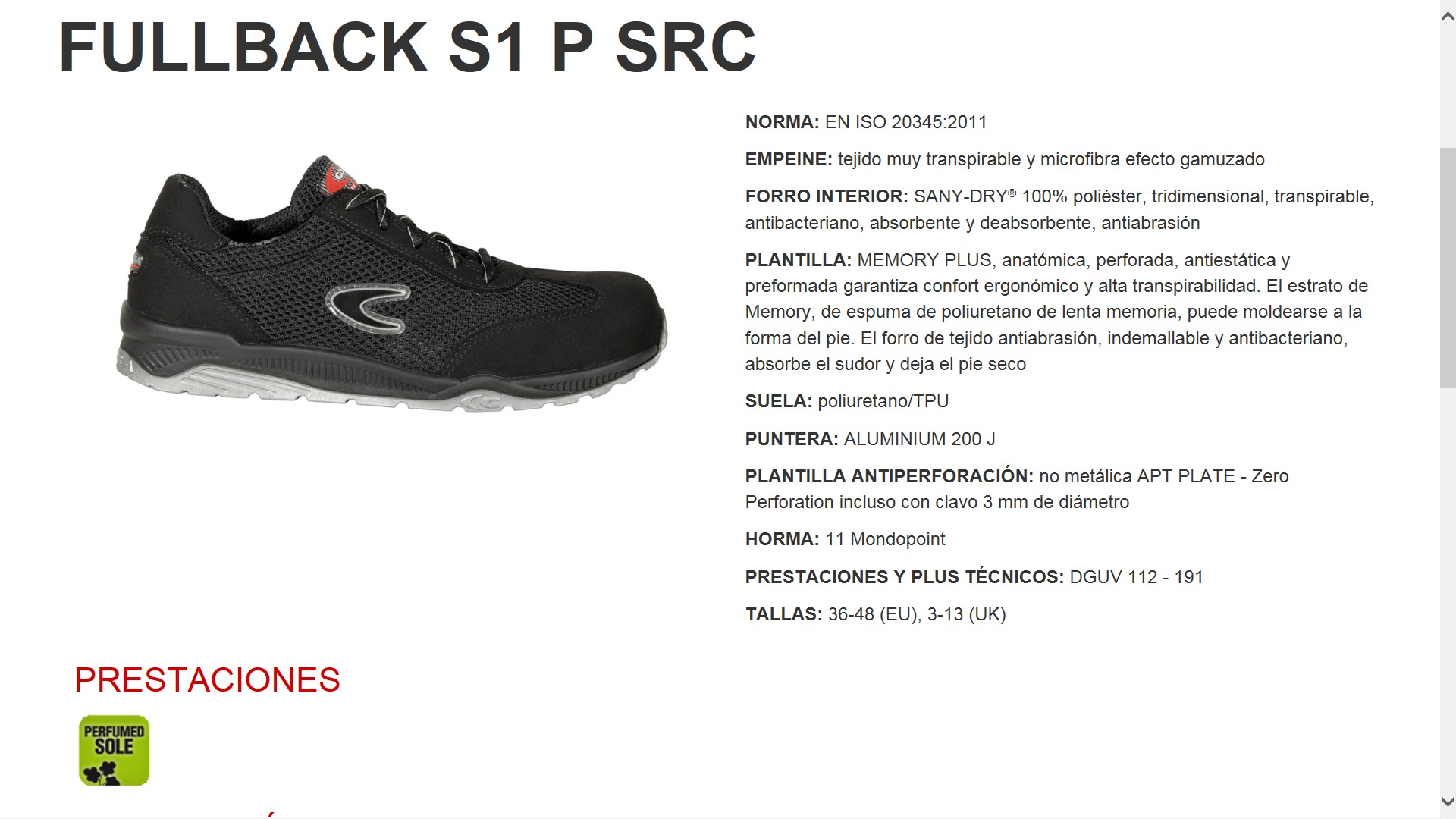 200106  ZAPATO FULLBACK S1P SRC CE:36-48(EU)3-13(UK)