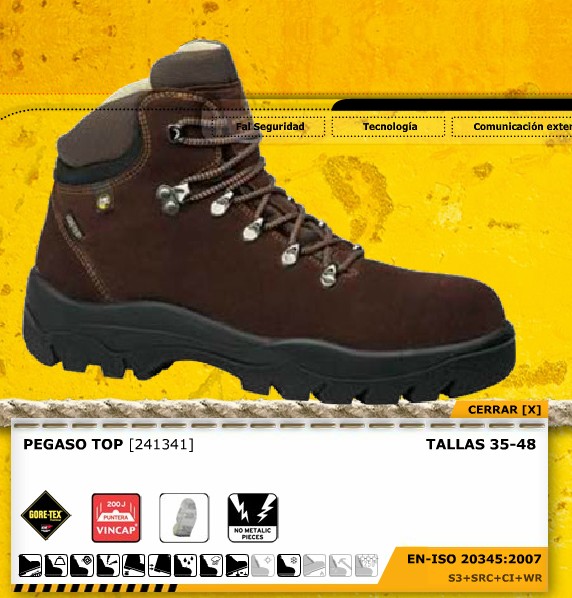 210017  BOTA PEGASO TOP 241341