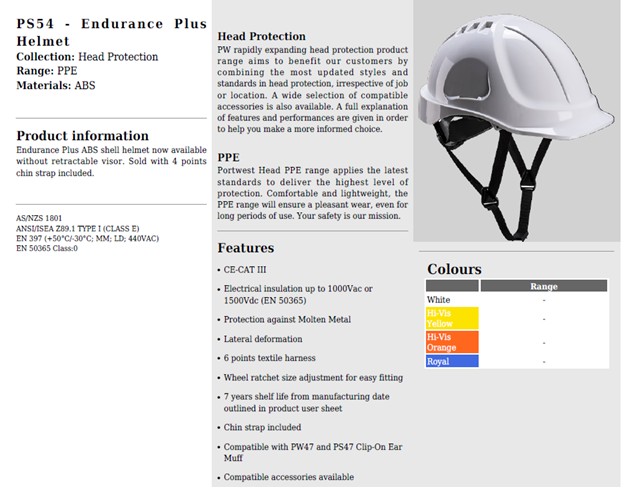 330111  CASCO ENDURANCE Plus hel PS54