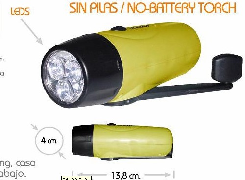 330715  LINTERNA DINAMO 3 B 228841