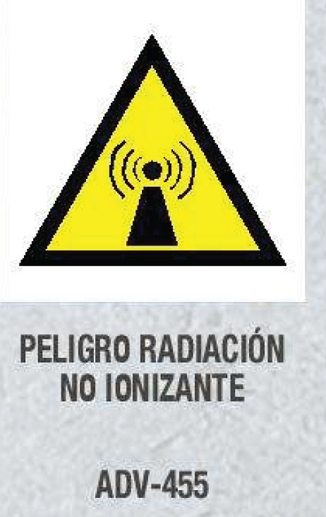 341021  SEÑAL RADIACION NO IONIZANTE