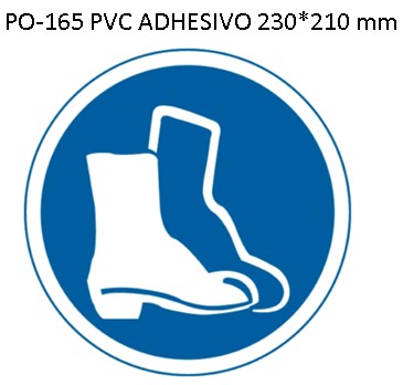 343004  SEÑAL CALZADO OBLIGATO. USO