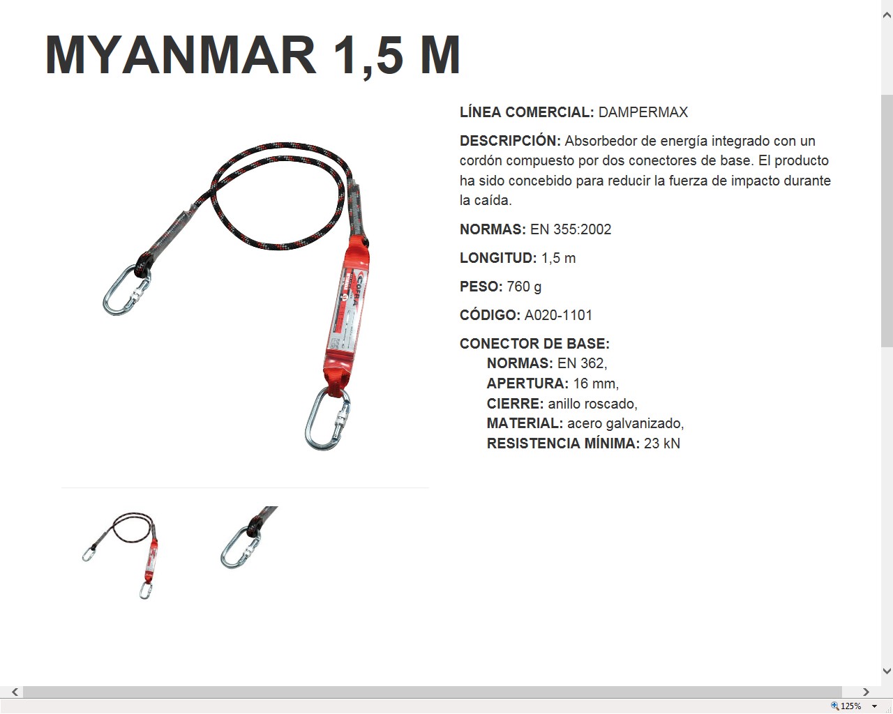350425  ABSORBEDOR ENERGIA MYANMAR  / DAMPERMAX