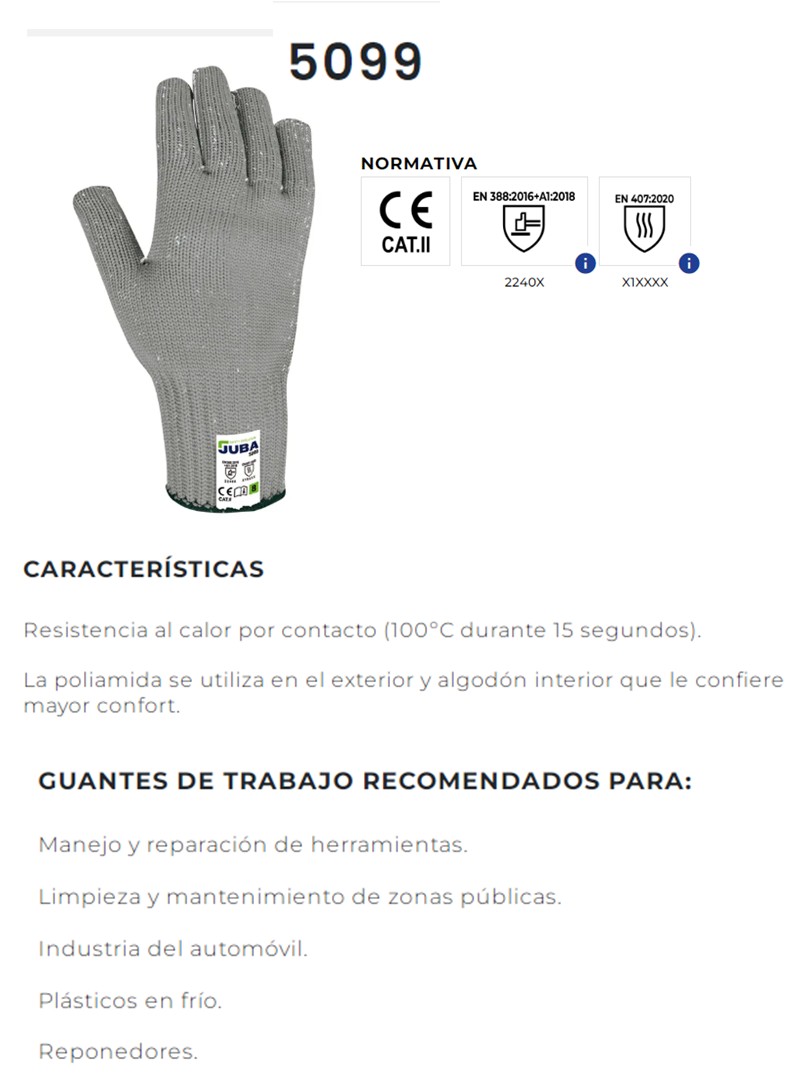 430007  GUANTE POLYAMILIDA  ALG 5099