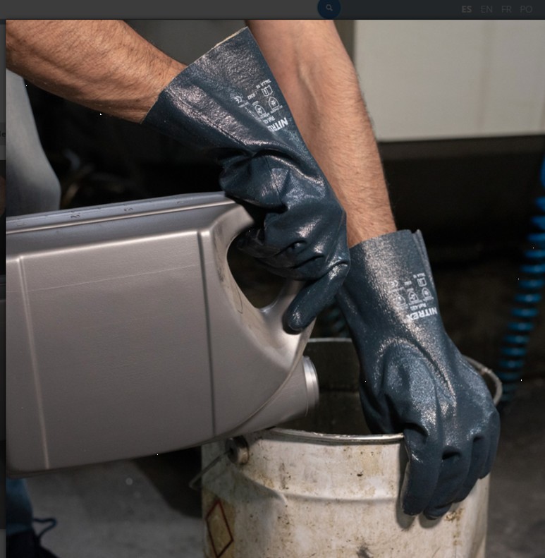 440003  GUANTE NITRILO 27CM 420 (10und) 9,10