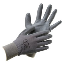 44GR05XL  GUANTE gris NITRIBON(12und)  XL