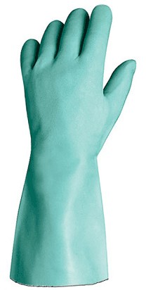 44V0607  GUANTE VERDE NITR FLOCADO 613 7