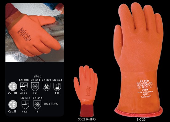 460002  GUANTE NARANJA POLAR GRIP 23700