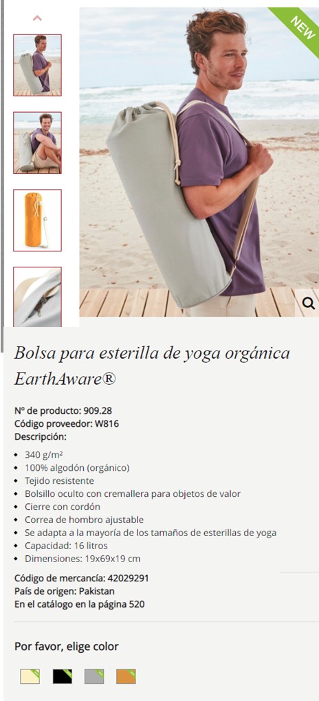 790049  BOLSA YOGA 90928