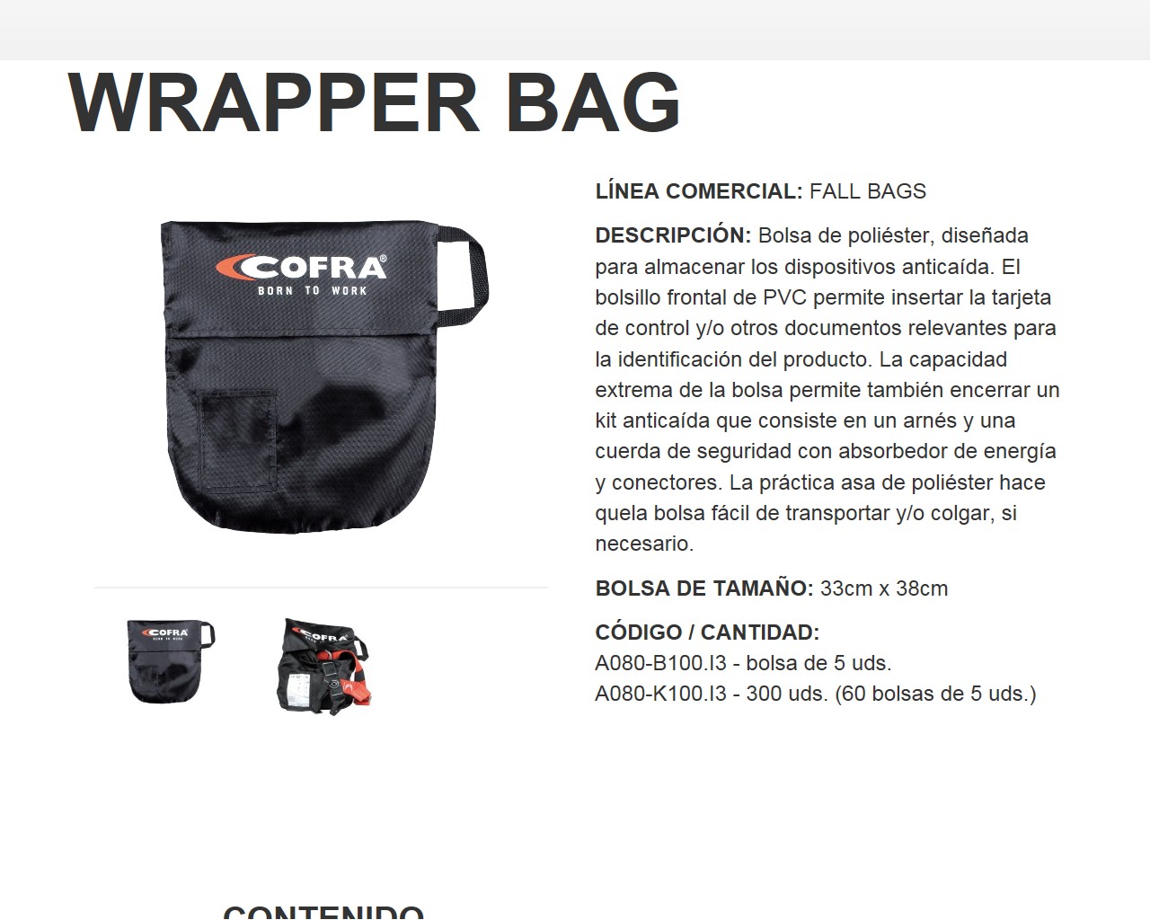 790057  BOLSA ANT.WRAPPER SEMMERING BAG COFRA