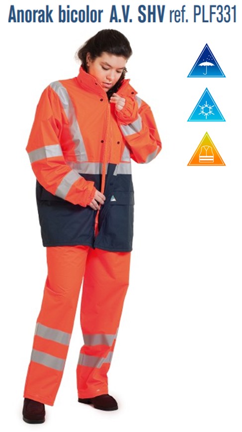 901400  ANORAK CHUBASQ. BICLR ALTAVI.  PLF 341- 331  S -- 3XL