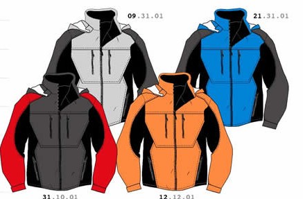 901BI15L  ANORAK  BICOLOR ORTLES 227030 L
