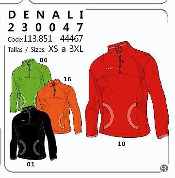 904CO34L  CAMISETA  230047 DENALI L