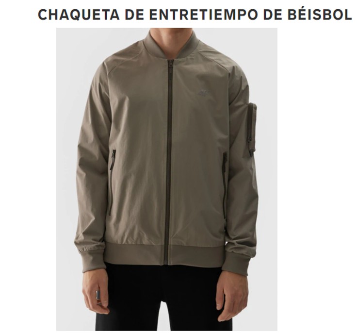 914006  CHAQUETA 4F BEISBOL M151